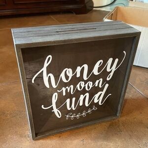 Honeymoon Fund Shadow Box